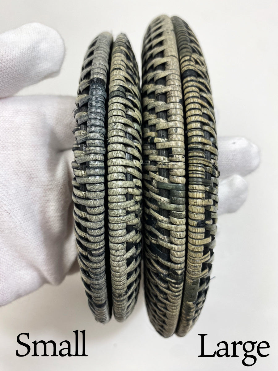 【C-178】Tsurumaki (Rattan dyed string winding) 8 colors Small 籐製 染色弦巻 全8色 小