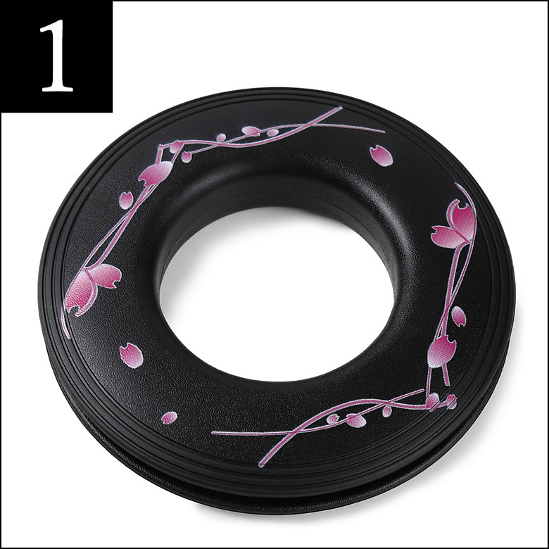 【C-337】 Pattern Tsurumaki Cherry blossoms 柄 弦巻 桜 両面プリント 保管 持ち運び ケース おしゃれ つるまき 弓具 弓道具 弓道道具