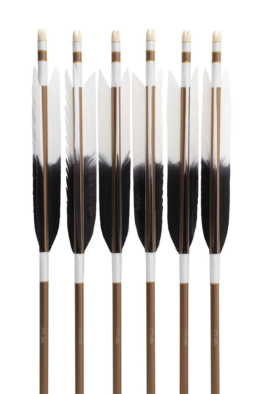 【D-1764】Turkey KF-3 ( 6 types ) - Set of 6 (Shaft Size 1913) Easton イーストン ターキー KF-3 1913シャフト 6本組