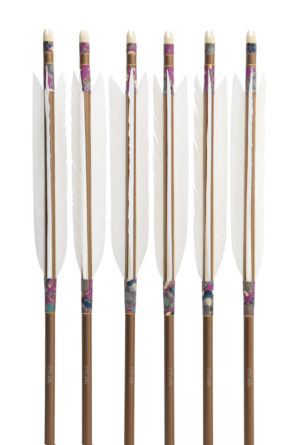 【D-1765】Turkey KF-11 ( 6 types ) - Set of 6 (Shaft Size 1913) Easton イーストン ターキー KF-11 1913シャフト 6本組