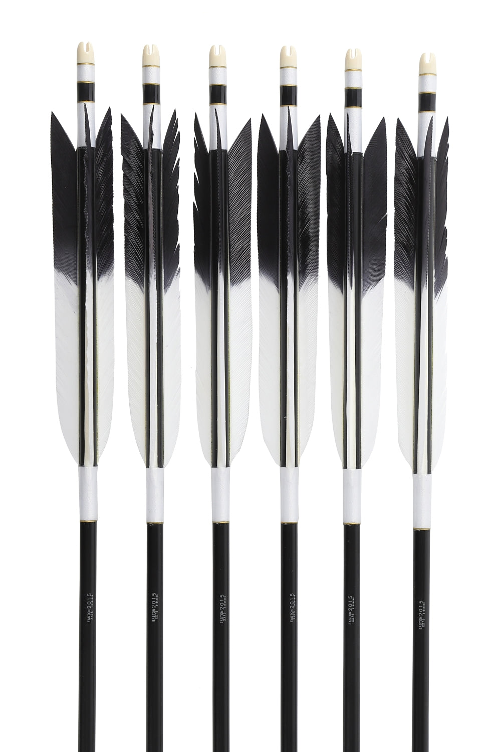 【D-1768】Turkey KF-1 ( 4 types ) - Set of 6 (Shaft Size 2015) Easton イーストン ターキー KF-1 2015シャフト 6本組