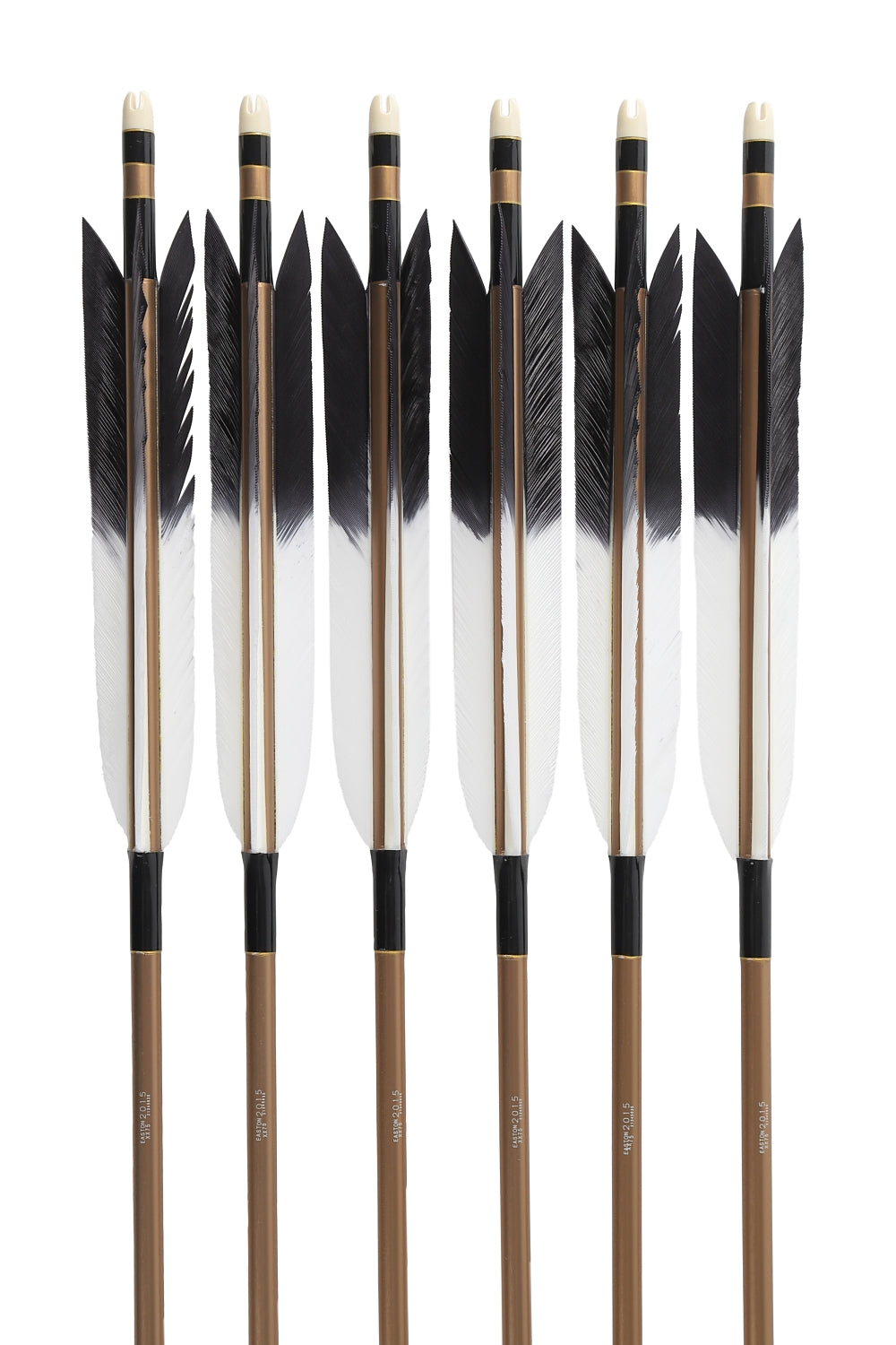 【D-1768】Turkey KF-1 ( 4 types ) - Set of 6 (Shaft Size 2015) Easton イーストン ターキー KF-1 2015シャフト 6本組