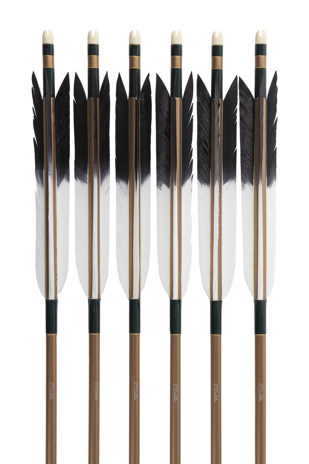 【D-1768】Turkey KF-1 ( 4 types ) - Set of 6 (Shaft Size 2015) Easton イーストン ターキー KF-1 2015シャフト 6本組