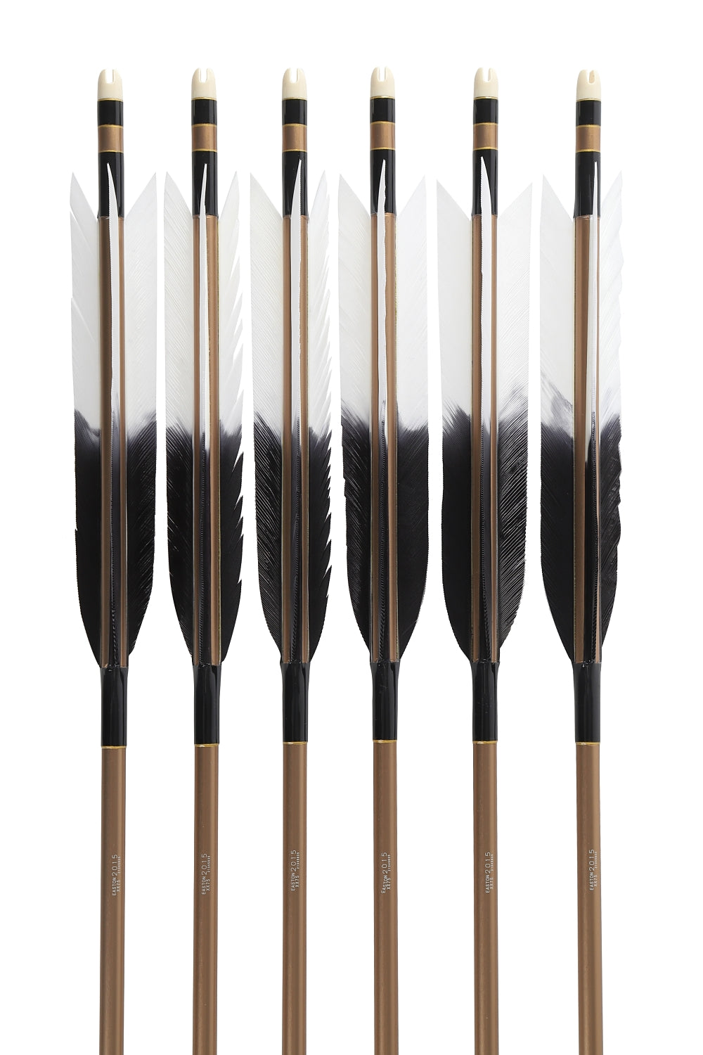 【D-1769】Turkey KF-3 ( 4 types ) - Set of 6 (Shaft Size 2015) Easton イーストン ターキー KF-3 2015シャフト 6本組