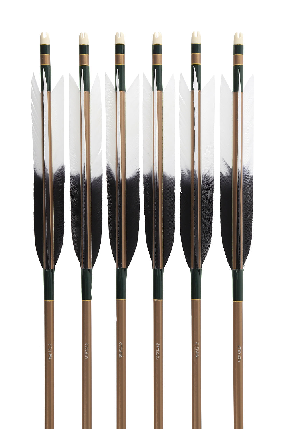 【D-1769】Turkey KF-3 ( 4 types ) - Set of 6 (Shaft Size 2015) Easton イーストン ターキー KF-3 2015シャフト 6本組