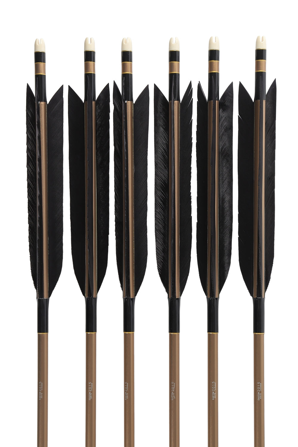 【D-1771】Turkey KF-11 ( 4 types ) - Set of 6 (Shaft Size 2015) Easton イーストン ターキー KF-15 2015シャフト 6本組