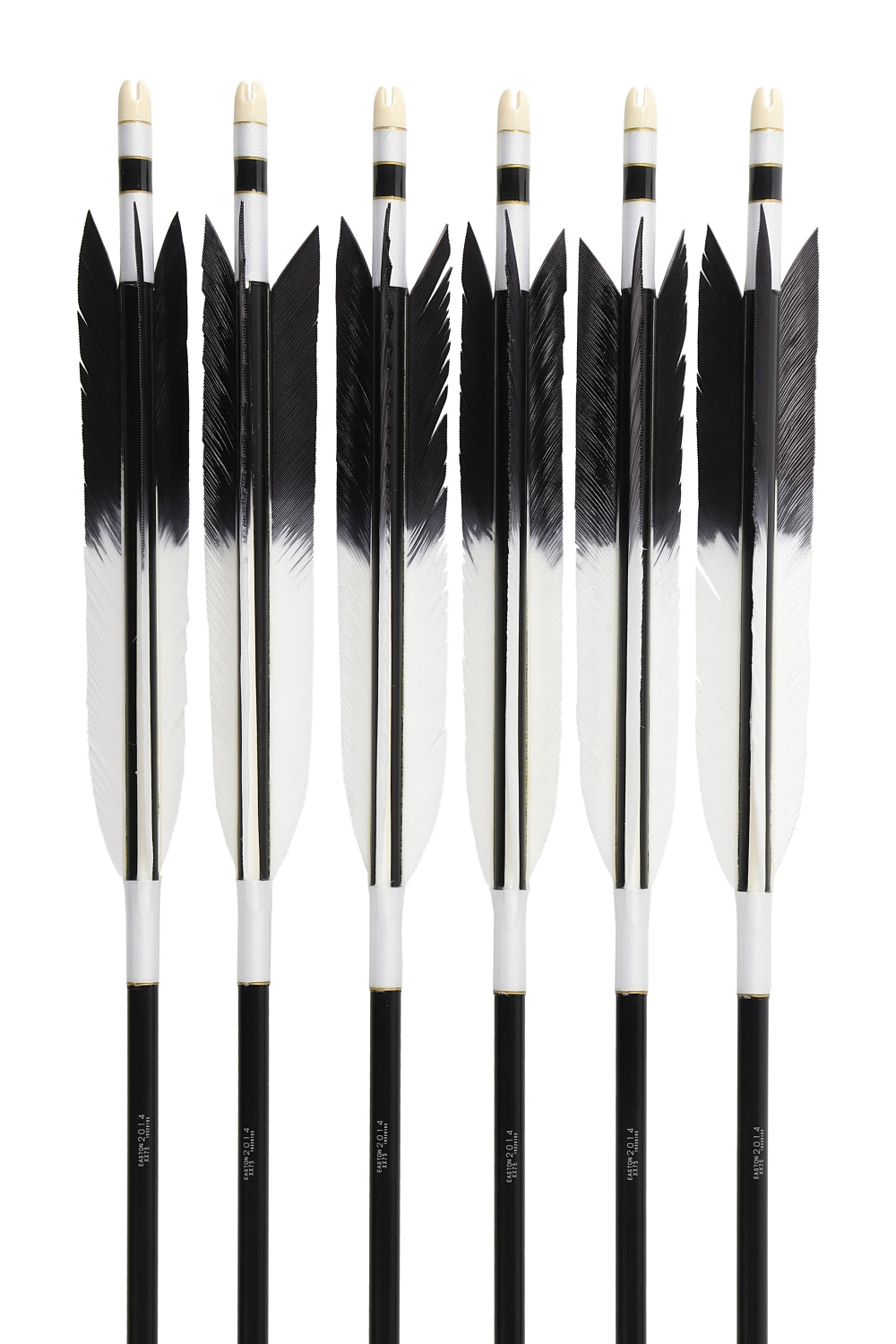 【D-1773】Turkey KF-1 / KF-3 ( 4 types ) - Set of 6 (Shaft Size 2014) Easton イーストン ターキー KF-1 / KF-3 2014シャフト 6本組