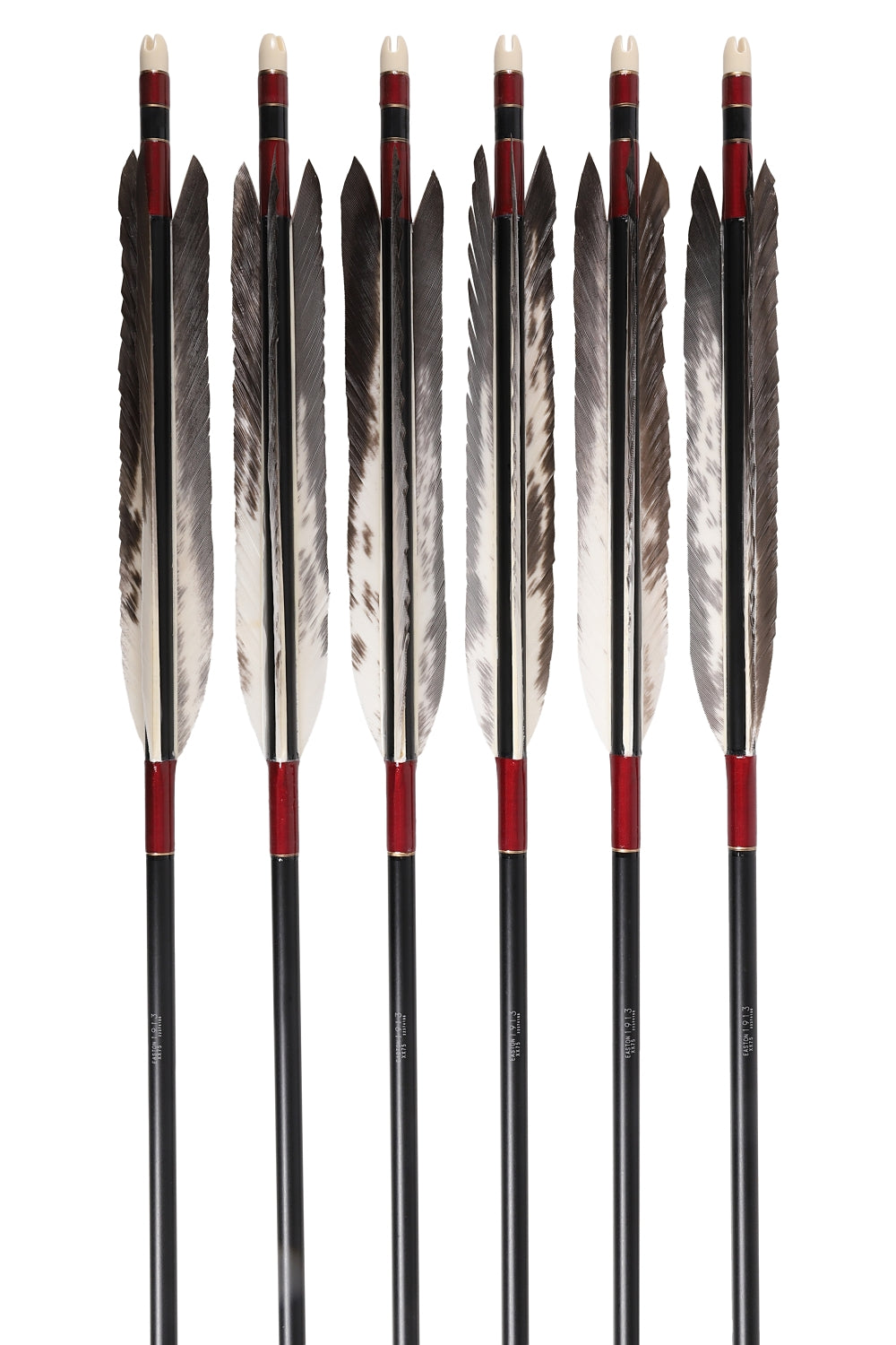 【D-1797】Flower Swan ( 2 types ) - Set of 6 (Shaft Size 1913) Easton イーストン 花白鳥 1913シャフト 6本組 2種類