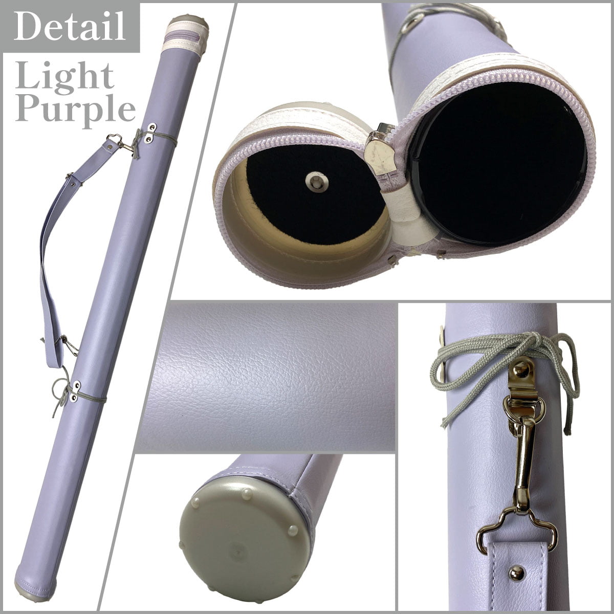 【E-002】 Solid Color #1 Yadzutsu Size:S 単色矢筒 小 90cm-105cm 収納目安6本 矢筒 パステルカラー 弓道 弓具