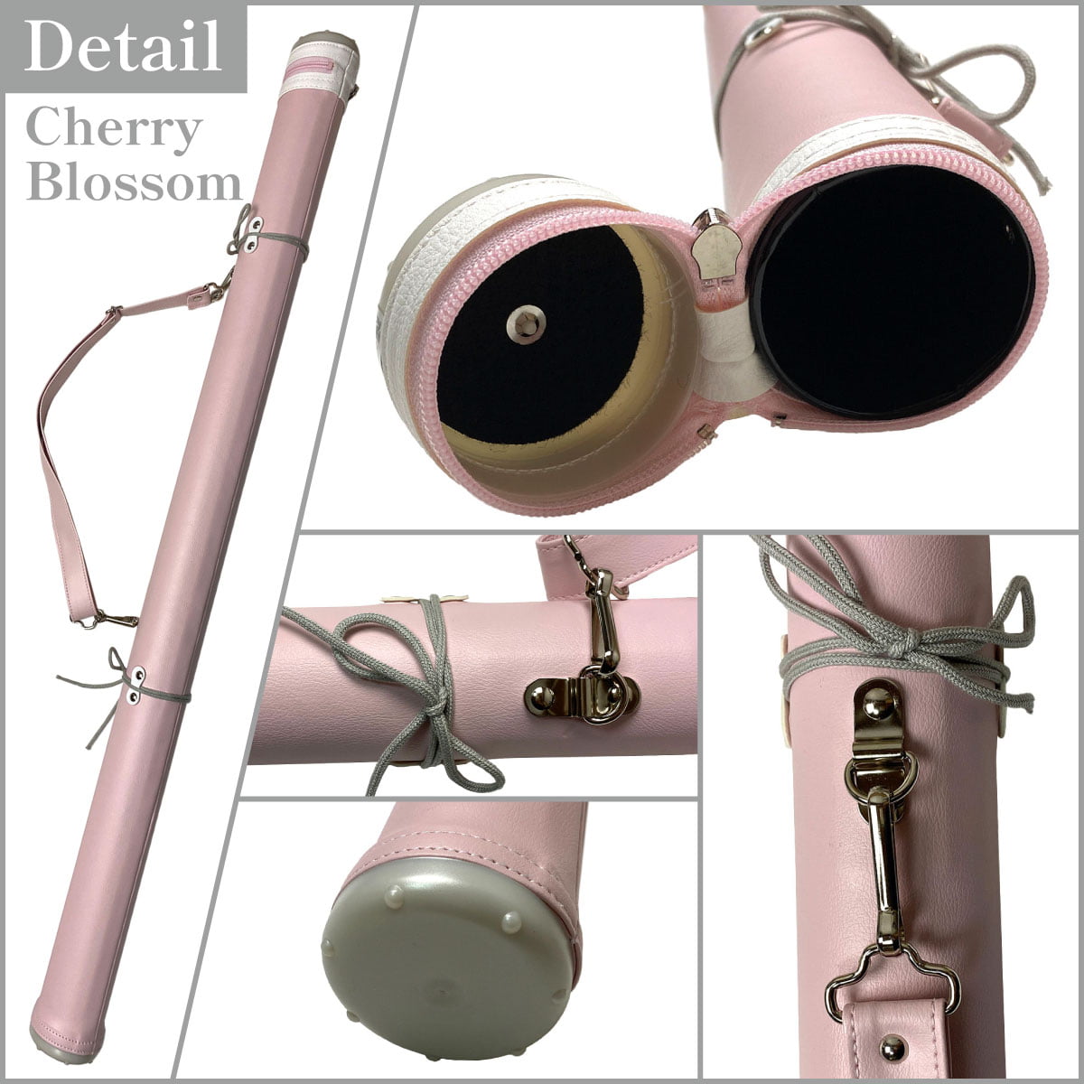 【E-002】 Solid Color #1 Yadzutsu Size:S 単色矢筒 小 90cm-105cm 収納目安6本 矢筒 パステルカラー 弓道 弓具