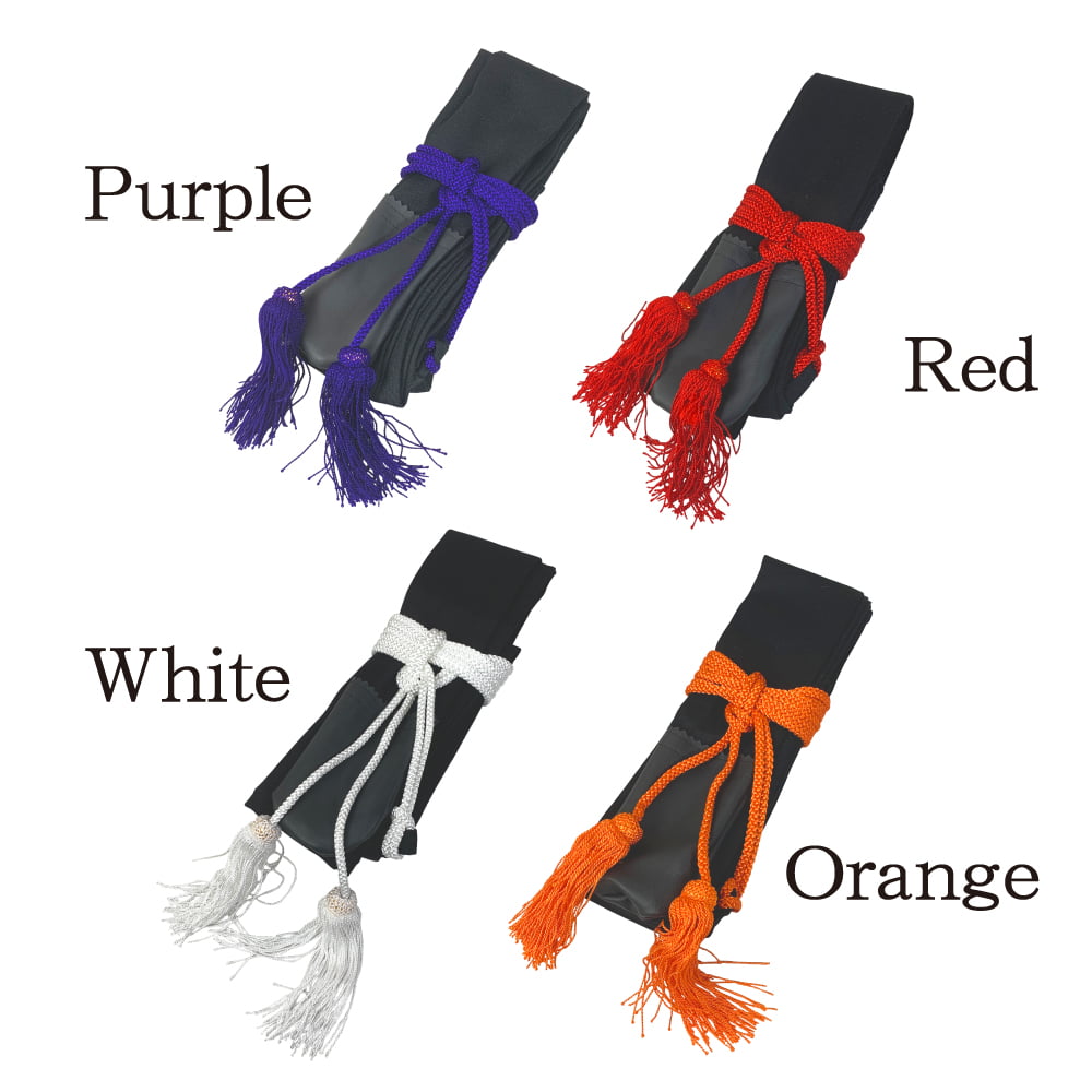 【F-011】Yumibukuro (with Tassel and Ishizuki) 4colors 石突付房付 弓袋 全4色 弓道 弓具