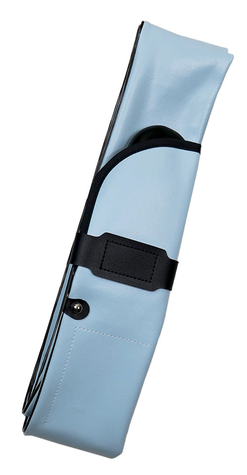 【F-063】Yumibukuro (Faux Leather) ビニールレザー 弓袋 パステルカラー 合成皮革 防水 弓 保護 持ち運び 弓道 弓具
