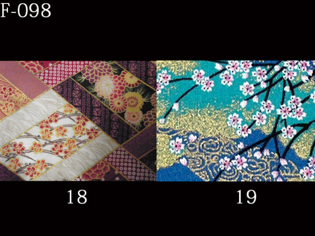 【F-098】Yumimaki Flower Pattern 弓巻き 花柄