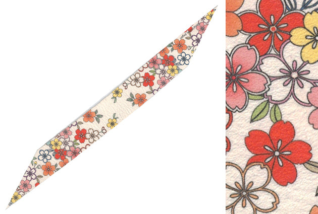 【F-297】Bi-Nigirikawa (Printed) B - 美握り革 B プリント 柄 握り革 弓道 弓具