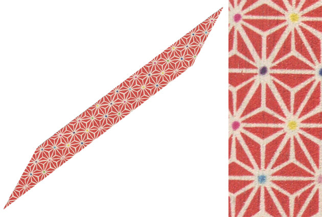 【F-297】Bi-Nigirikawa (Printed) B - 美握り革 B プリント 柄 握り革 弓道 弓具