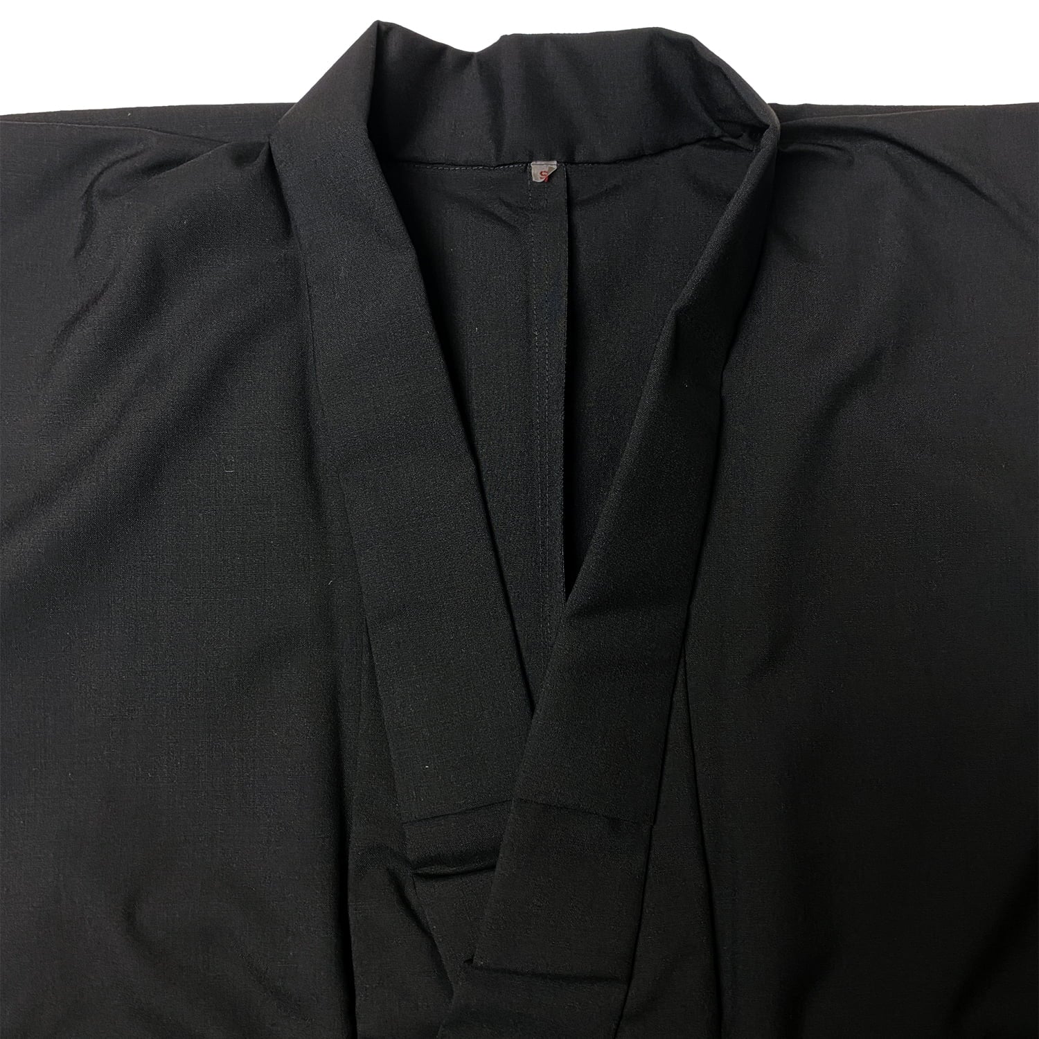 【H-025】 Kimono - Super Wool Size:XXL 着物 スーパーウール 特々大 黒 紺 弓道 弓具 弓道着物 男性