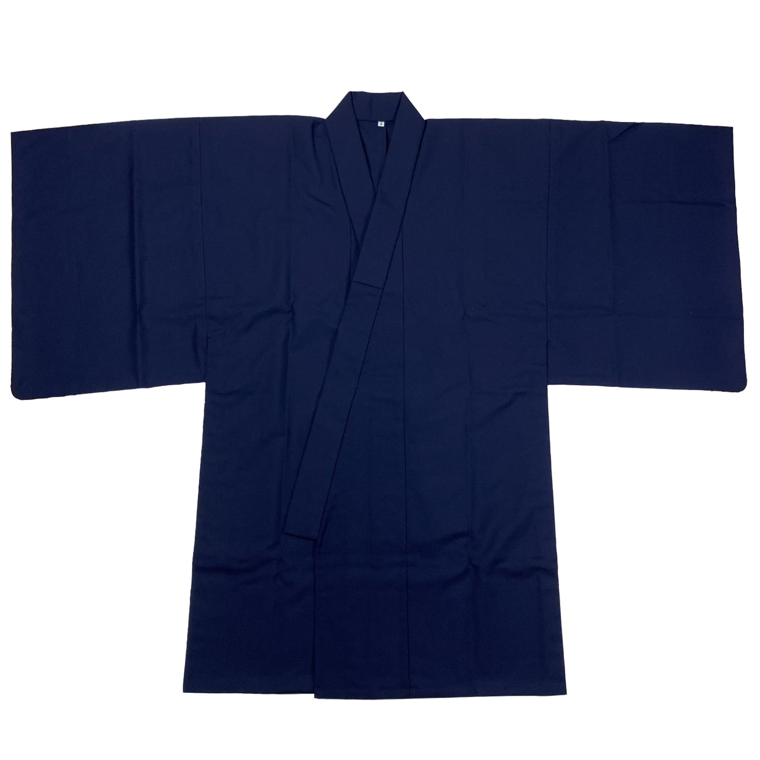 【H-024】 Kimono - Super Wool Size:XL 着物 スーパーウール 特大 黒 紺 弓道 弓具 弓道着物 男性 女性