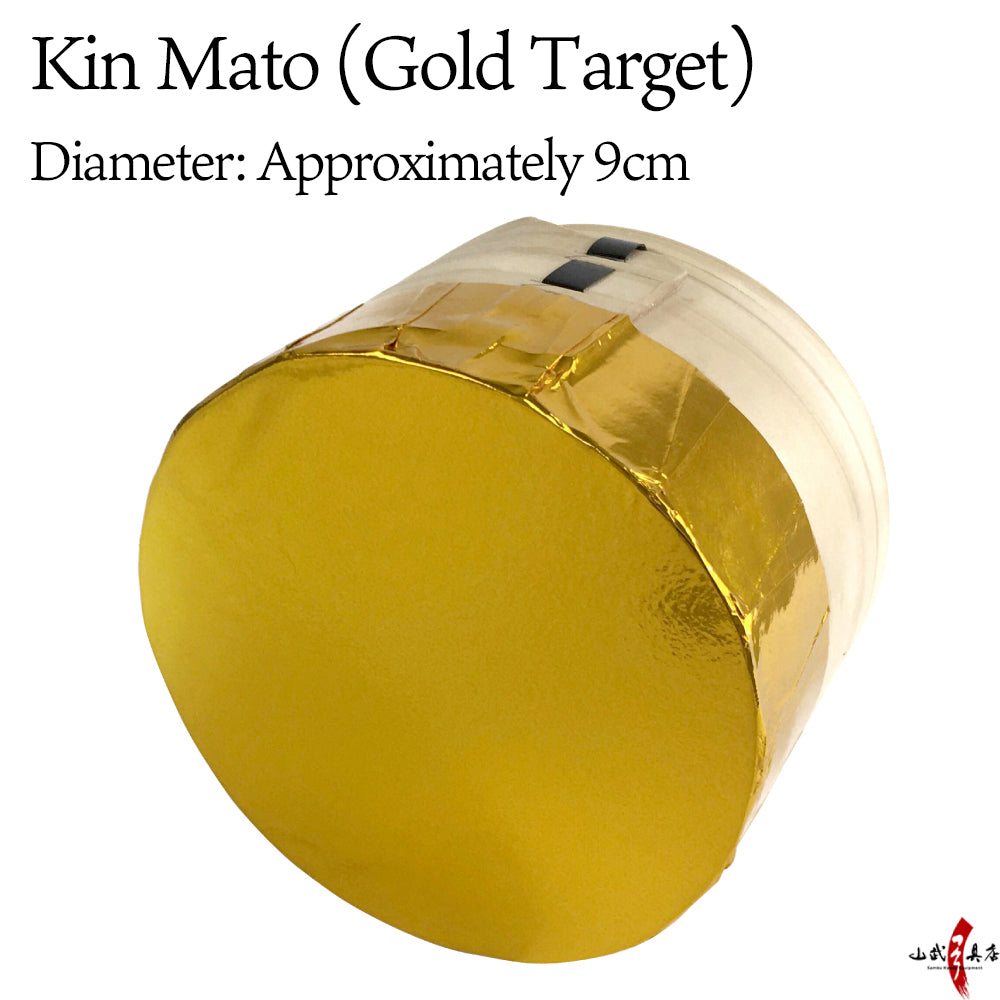 【I-007】 Kin Mato (Gold Target) 金的 的枠製 三寸