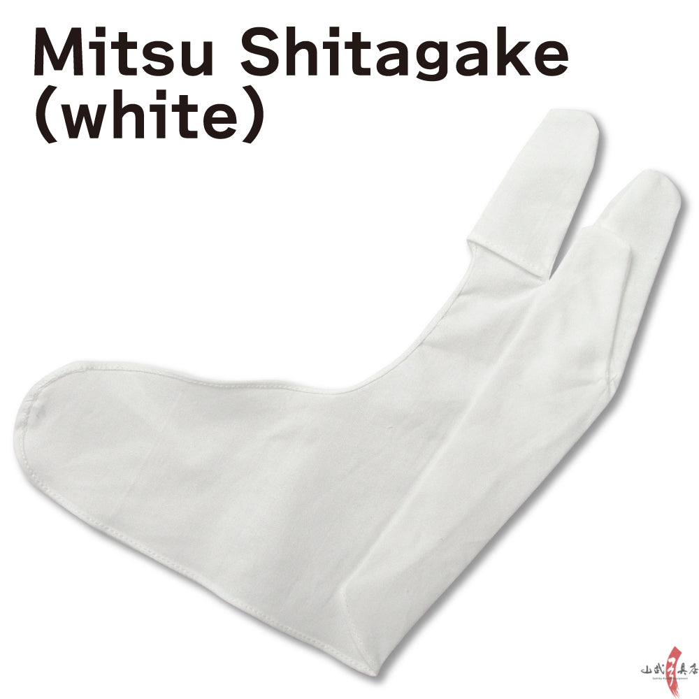Mitsu Shitagake （three fingers）- White 三ツ下カケ 白 【J-020】