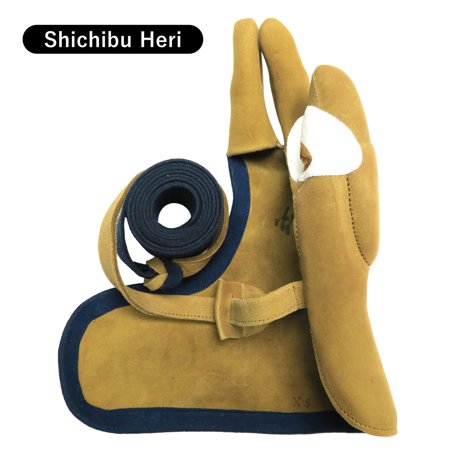 【J-205】 Tou - Mitsukake - Shichibu Heri - Custom Order 燈 (とう) 三ツカケ 七分へり フルオーダー製作 ゆがけ 受注生産品
