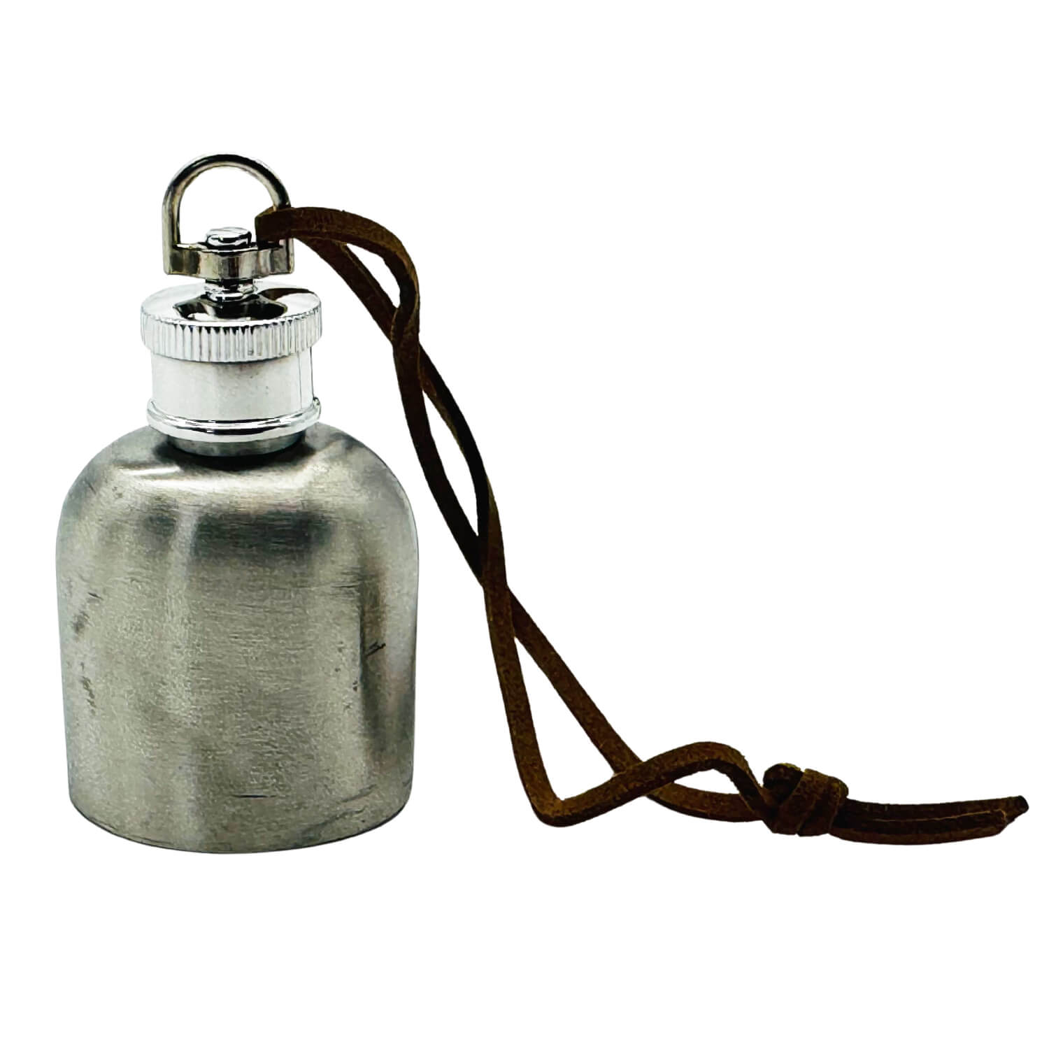 【J-213】Stainless Steel Calligraphy Powder Container with Funnel ステンレス製筆粉入れ 漏斗セット 選べる3サイズ