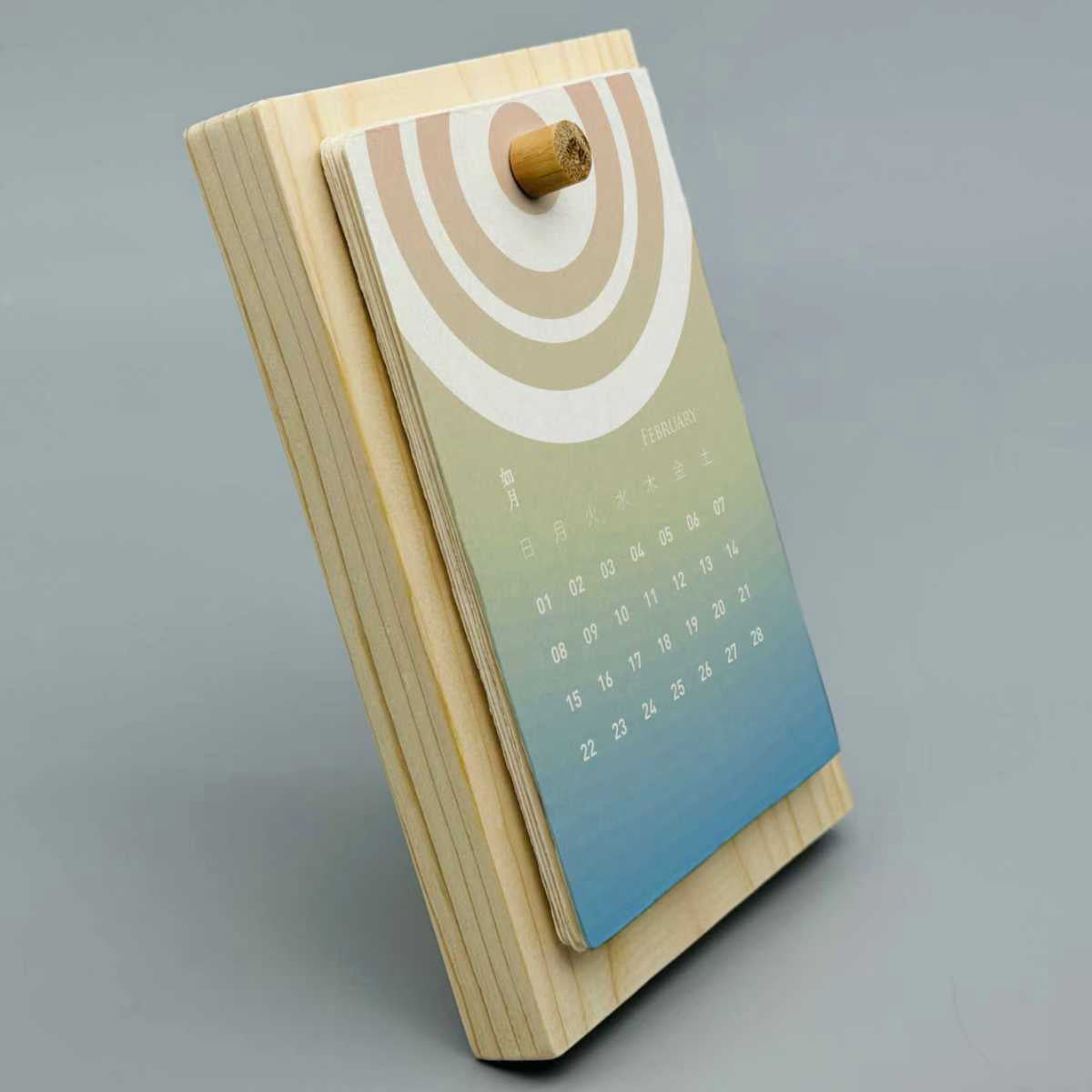 【L-002】2026 Desk Calendar 卓上 カレンダー 的 2026年 弓道 弓具 【数量限定】【在庫限りで販売終了】