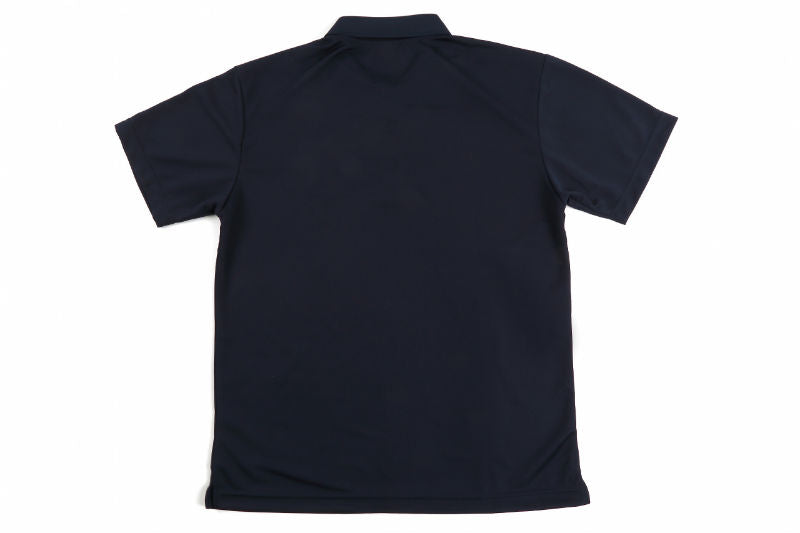 【L-109】Chiba-kun Polo Shirt【Navy】 SS~3L チーバ君 ドライポロシャツ ネイビー ポロシャツ 【チーバくんグッズ】