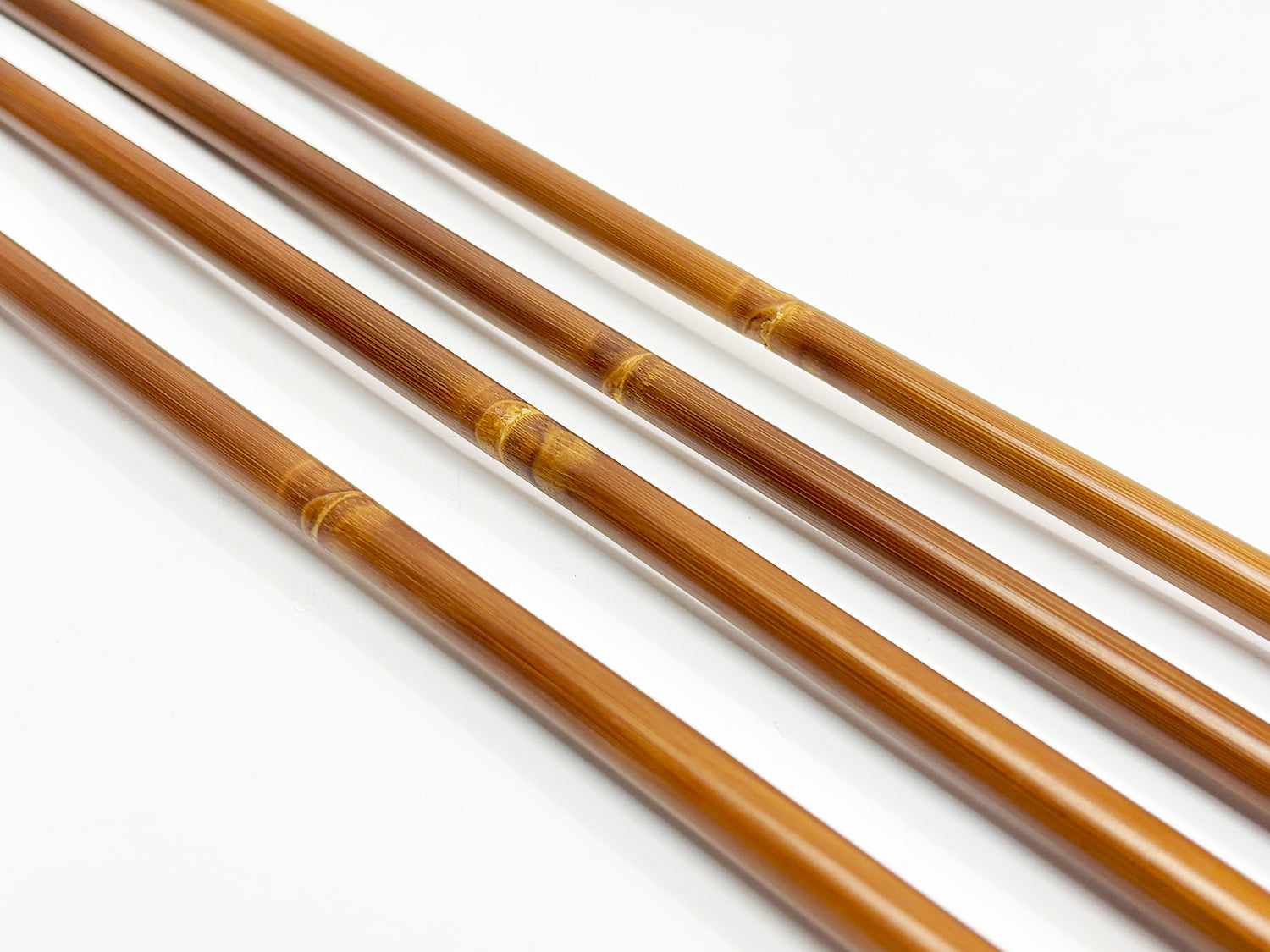 【O-194】High-quality custom-made bamboo arrows - :black tip feather - Set of 4 - 10types - 竹矢 オーダー製作 黒手羽 上篦 4本組 10種類