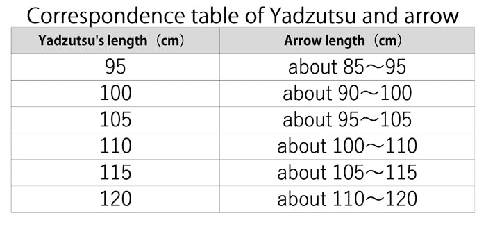 Medium Size Yadzutsu 単色矢筒 中 95cm~105cm【E-003】