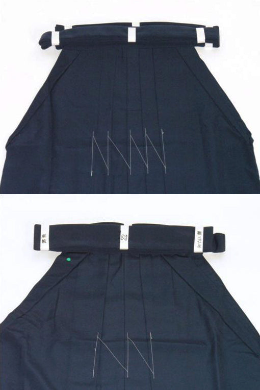 【H-224】 Dark Blue Hakama-Tropical Gender:Female, L Size:26.5~28 紺袴 トロピカル 女子用 大26.5~28号