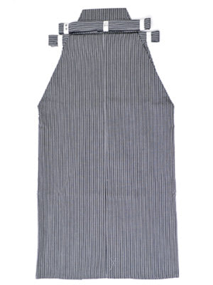 【H-231】 Striped Hakama -Gender:Male, Type:Umanori, Standard Size:#27.5 - #28<br>袴 縞柄袴 縞袴 男性用馬乗袴 27.5号~28号