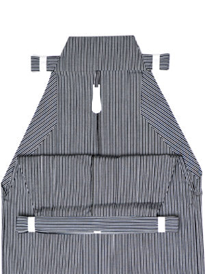 【H-231】 Striped Hakama -Gender:Male, Type:Umanori, Standard Size:#27.5 - #28<br>袴 縞柄袴 縞袴 男性用馬乗袴 27.5号~28号