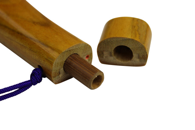 【J-169】Giriko Holder made from bamboo bow (Sekiita)竹弓製粉入れ 関板