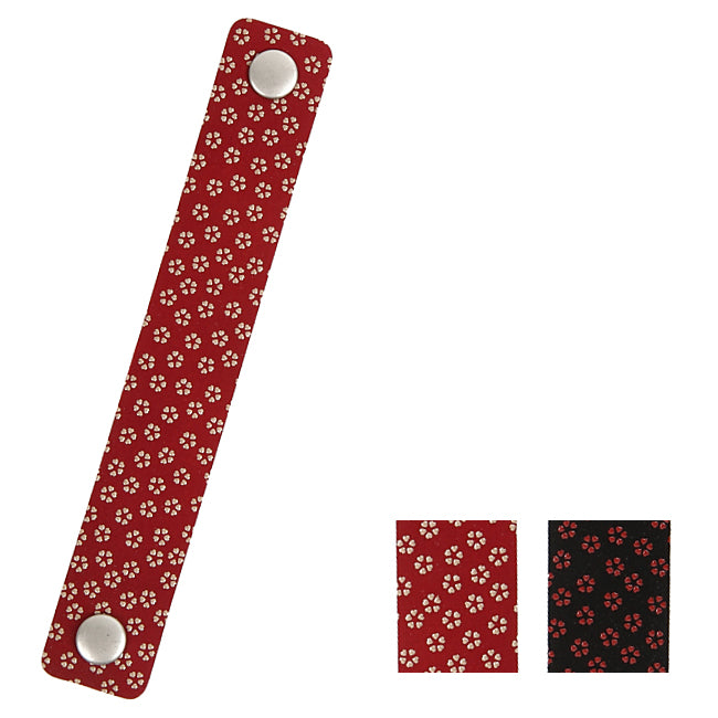 【C-138】 TSURIKAWA 印伝 ホック式吊り革 小桜柄