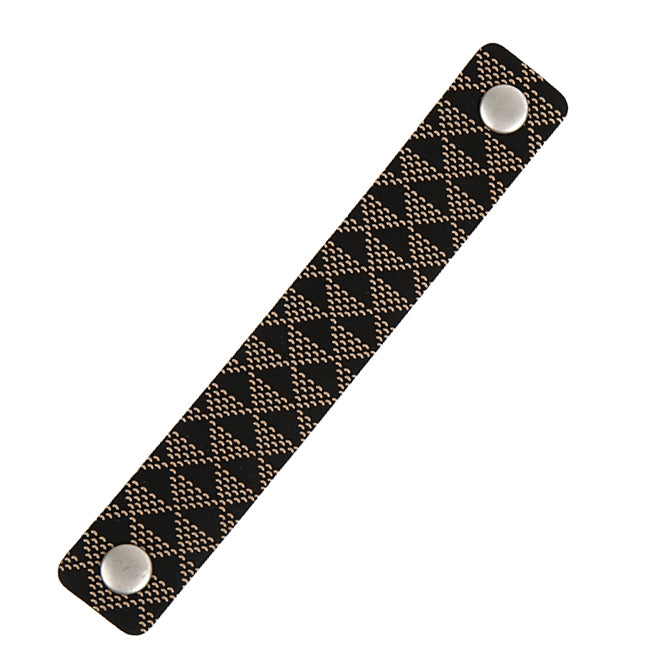 【C-143】 TSURIKAWA 印伝 ホック式吊り革 波うろこ柄