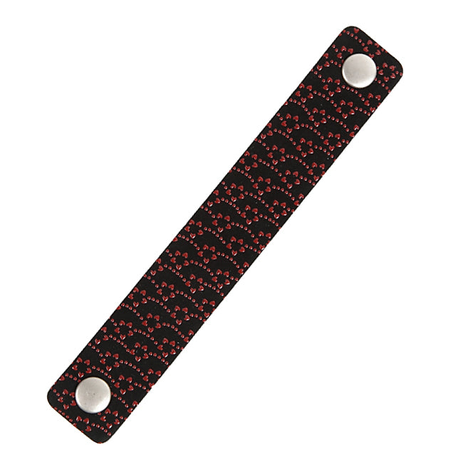 【C-147】 TSURIKAWA 印伝 ホック式吊り革 小花柄