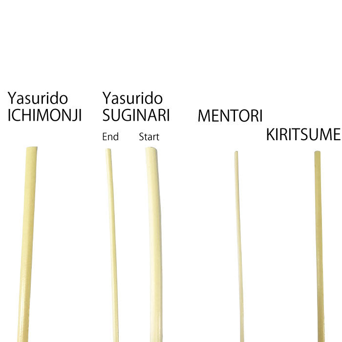 【F-046】Yazurido - Ichimonji --- 矢摺籐 一文字 1本入り (1ヵ所分) 籐巻き やずりどう 籐 弓道 弓具 弓道具