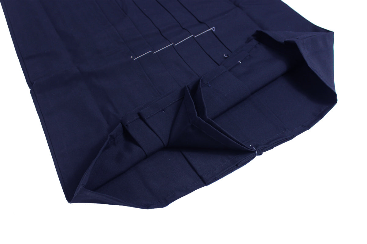 【H-249】 Hakama -Tetoron(Tetorex) for man(Dark blue) (All seasons) Size:#21 - #27 - 袴テトレックス 男性用 紺袴 21-27号