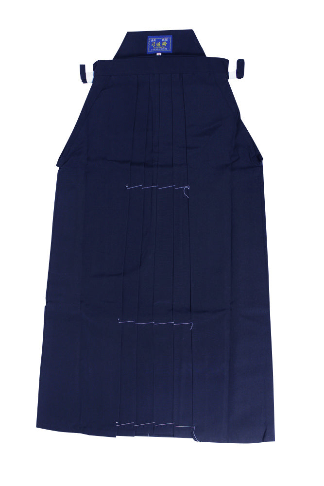 【H-250】 Hakama -Tetoron(Tetorex) for man(Dark blue) (All seasons) Size:#28 - #29 - 袴テトレックス 男性用 紺袴 28-29号