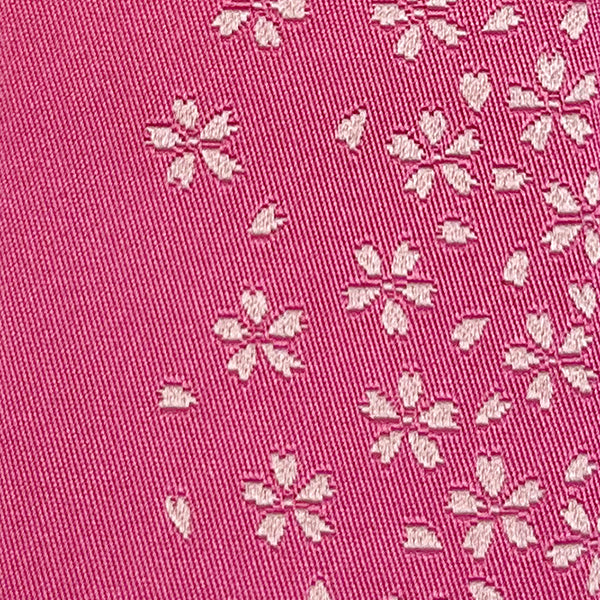 【H-261】 Cherry Blossoms pattern Obi (Women) 女性用 弓道帯 ジャガード織 柄帯 片寄桜柄  全7色【H-261】