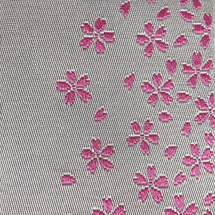 【H-261】 Cherry Blossoms pattern Obi (Women) 女性用 弓道帯 ジャガード織 柄帯 片寄桜柄 全7色