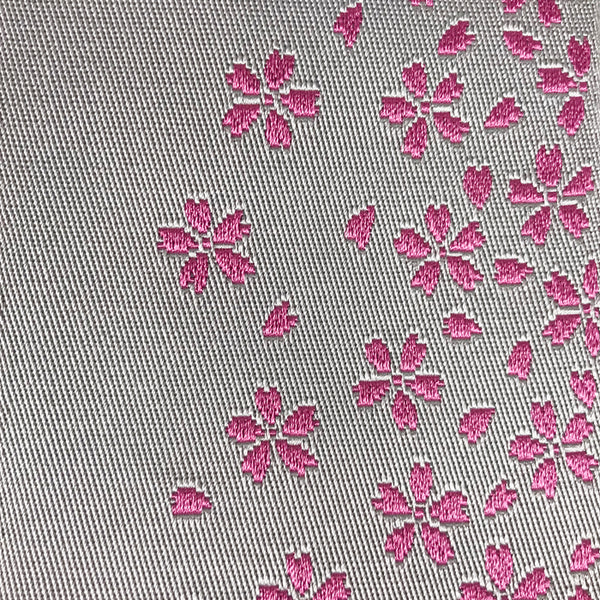 【H-261】 Cherry Blossoms pattern Obi (Women) 女性用 弓道帯 ジャガード織 柄帯 片寄桜柄  全7色【H-261】