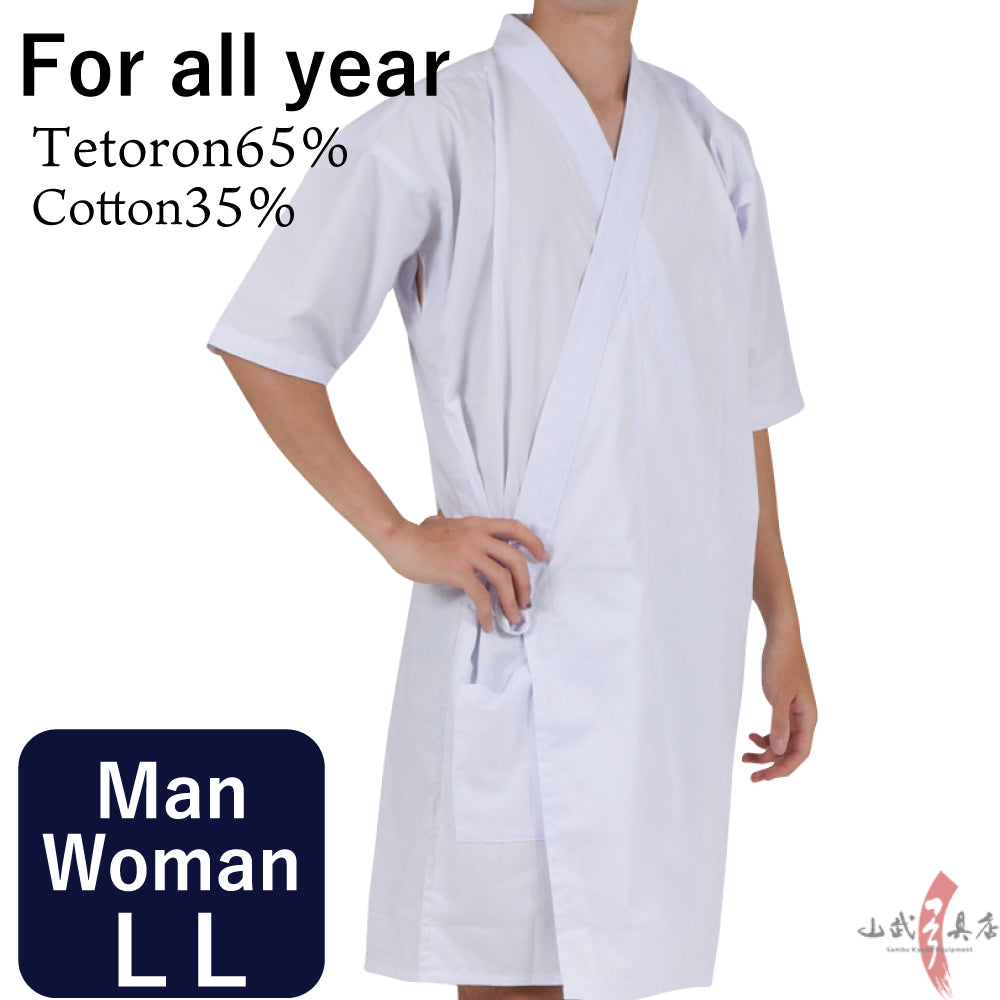 【H-281】 Uwagi - Cotton/Tetoron Blend Size:LL 上着 テトロン・綿 混紡 LL 特大