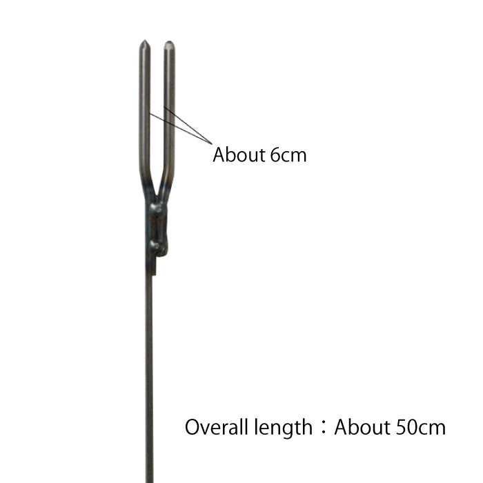 【I-074】Steel Stake for Shaping Kyudo Target Form (G-kushi) -- 合串(侯串) 鉄