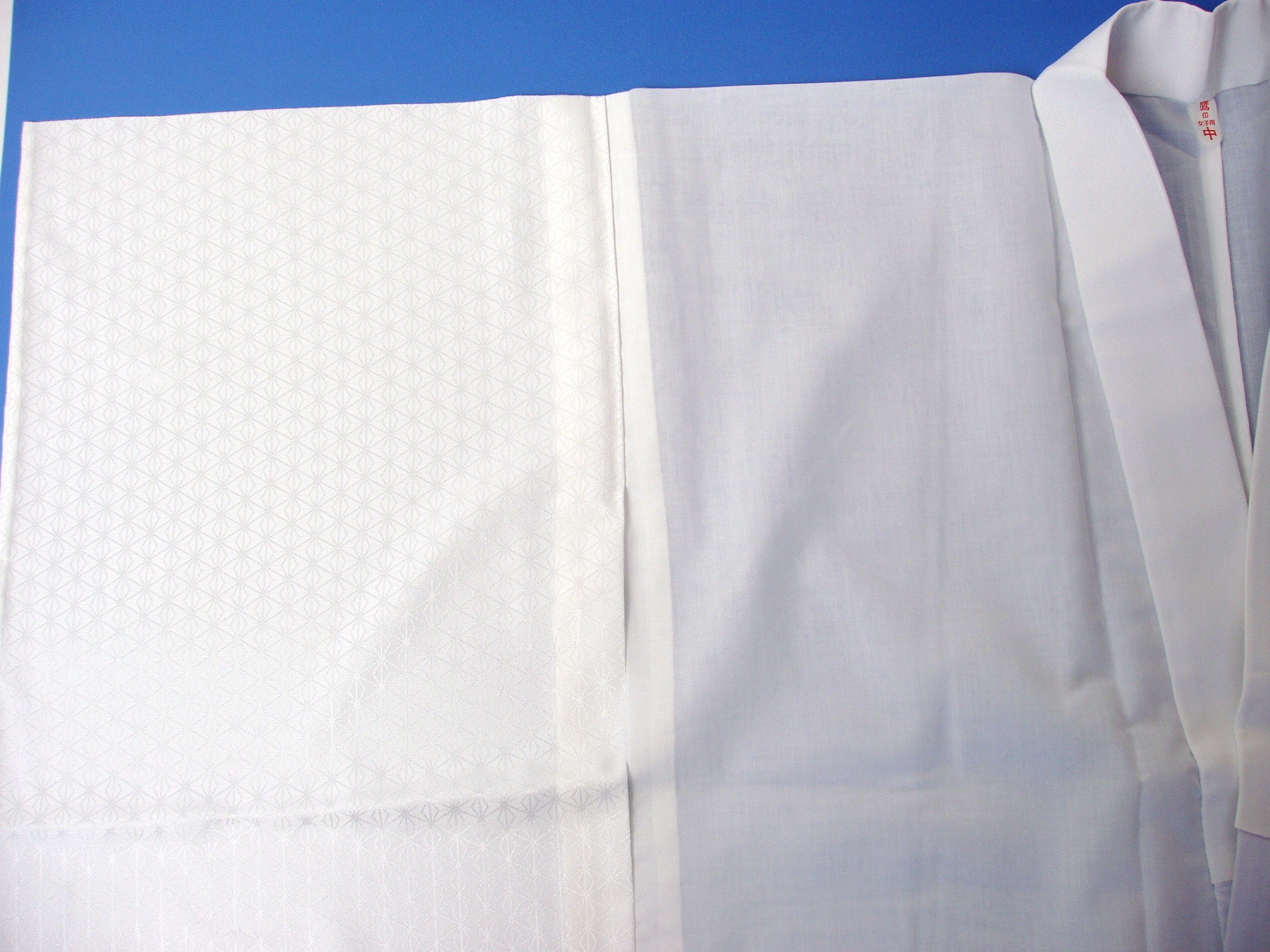 【H-048】 Juban (Silk Gauze) Size:XL 長襦袢 絽 特大 (女性用)