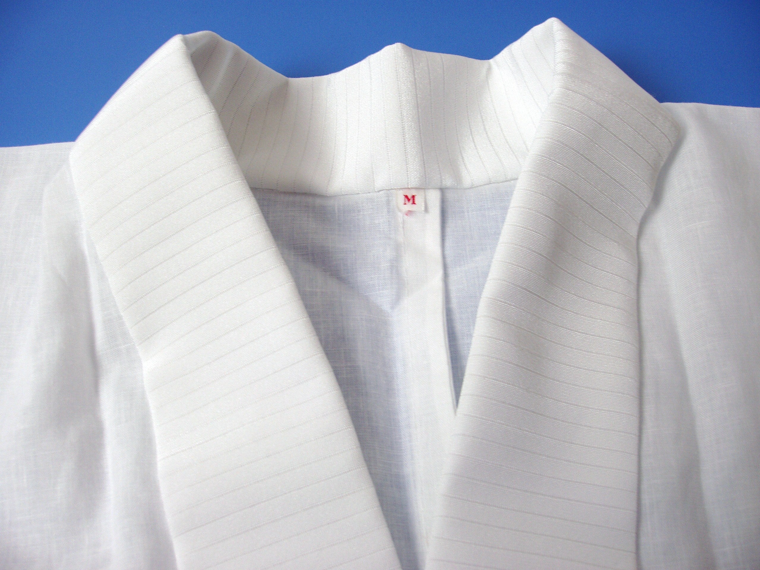 【H-048】 Juban (Silk Gauze) Size:XL 長襦袢 絽 特大 (女性用)