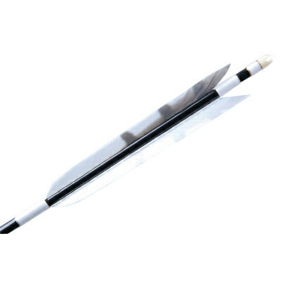 【O-162】Custom Order : オーダー矢 TurKey Art Wing - Set of 6 - Carbon Shaft カーボン ターキー美羽根シリーズ 7番