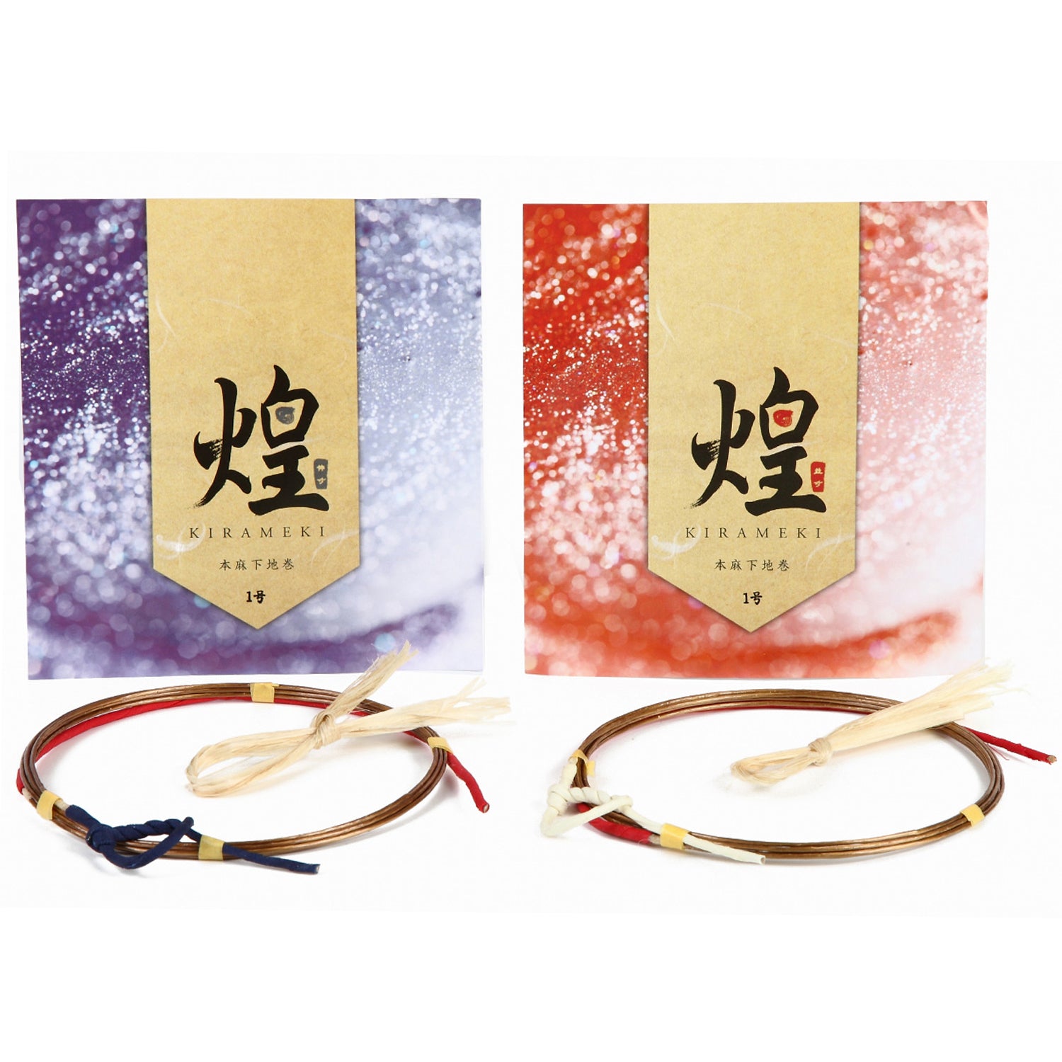 【C-160】 Kirameki Tsuru - Namisun,2sunNobi [1 strings per package.] High quality 煌 本麻下地 1本入り 並寸・二寸伸