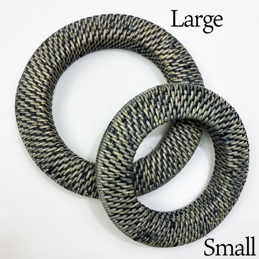 【C-178】 Rattan dyed string winding 8 colors Small 　籐製 染色弦巻 全8色 小