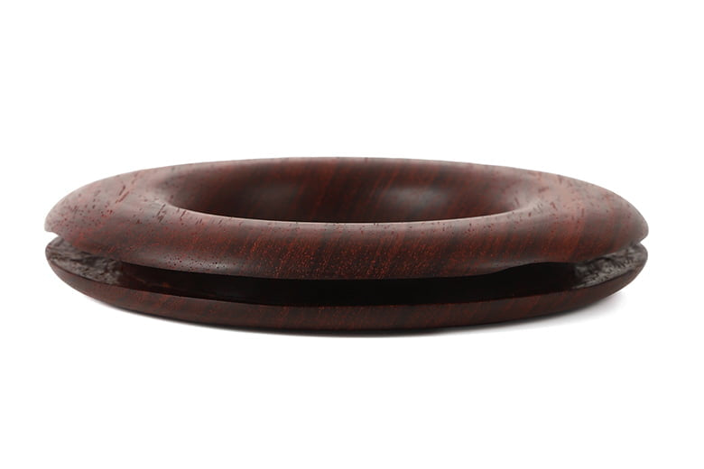 【C-342】 Wooden Tsurumaki - Padauk (Beni-Karin)　木製 弦巻 紅花梨 弓道 弓具 弦